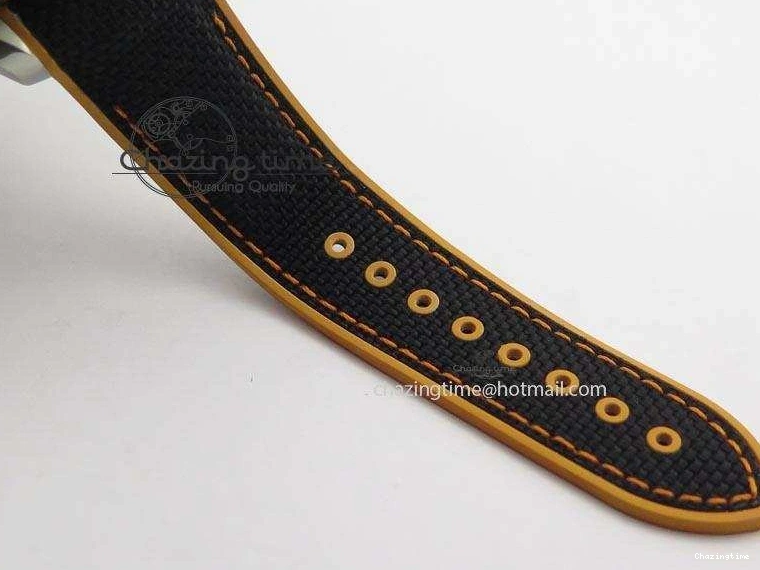 0411 ComfortFit 2016 Planet Ocean 45mm SS JHF Gray Dial On Nylon Strap A 8226